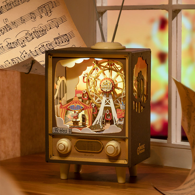 Memories in the sunset - Circus Puzzle MUXIC BOX