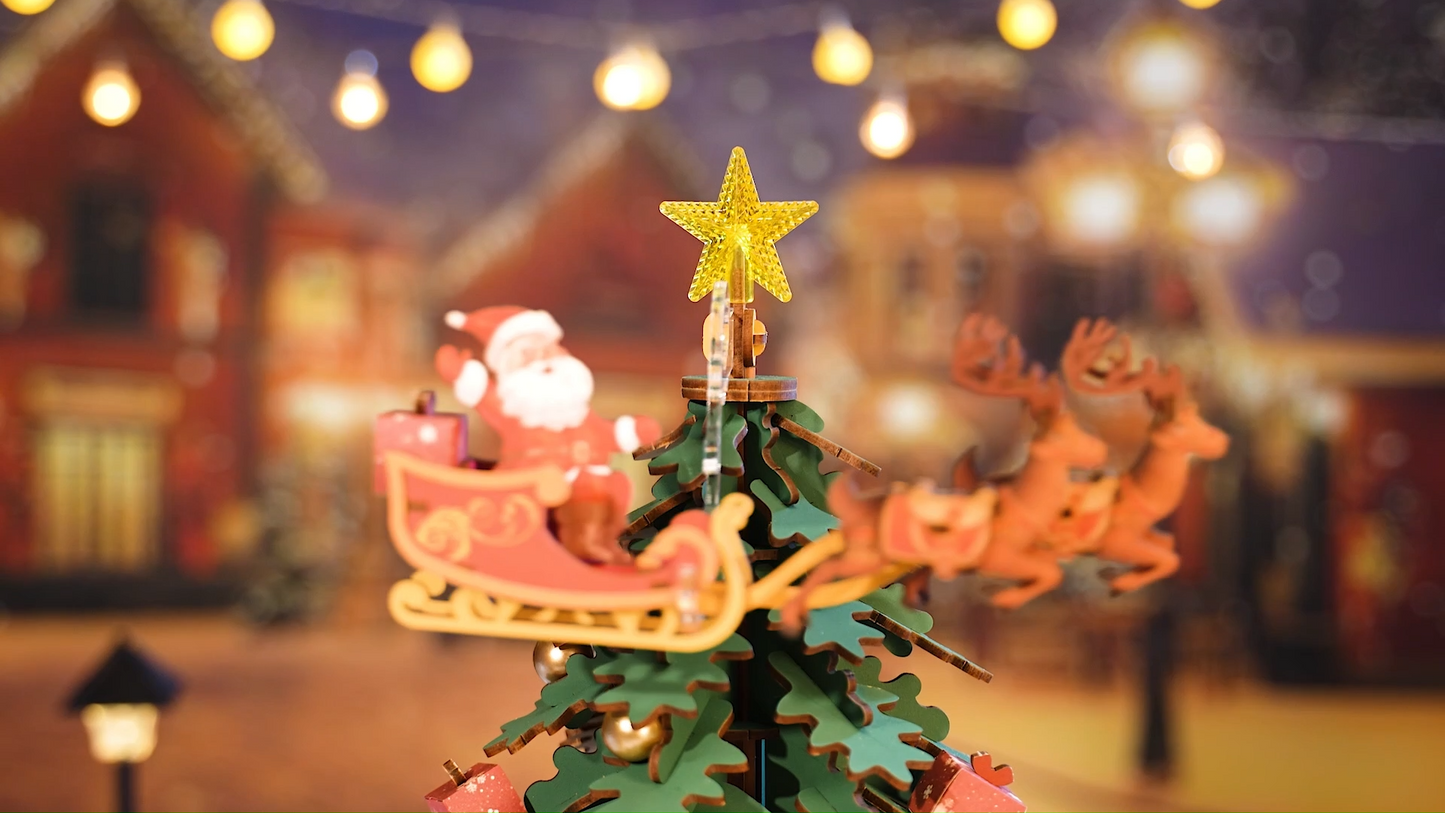 Árbol de navidad - Decoración Navidad Puzzle 3D