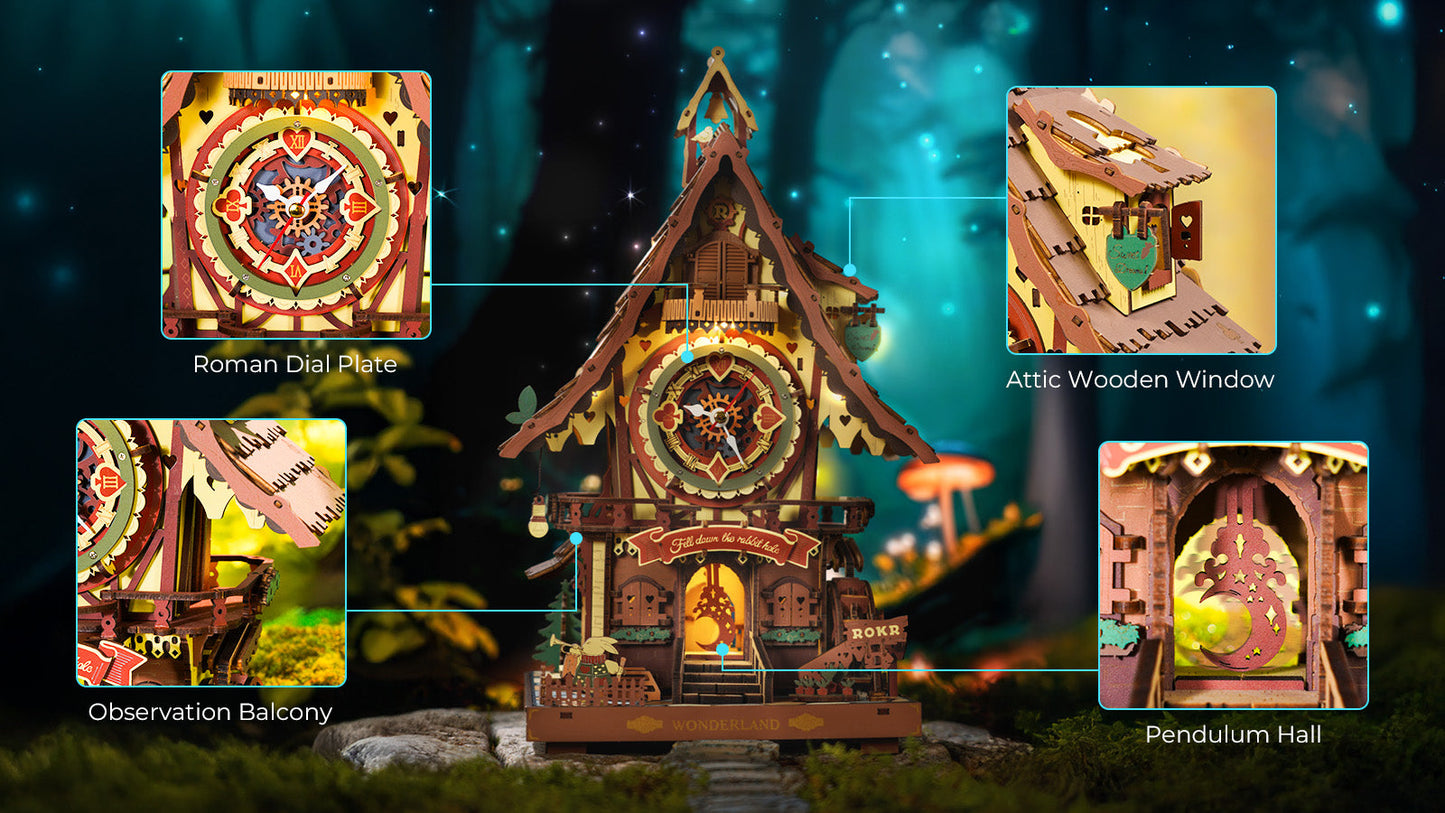Reloj de Cuco - Circus Puzzle ROMPECABEZAS 3D
