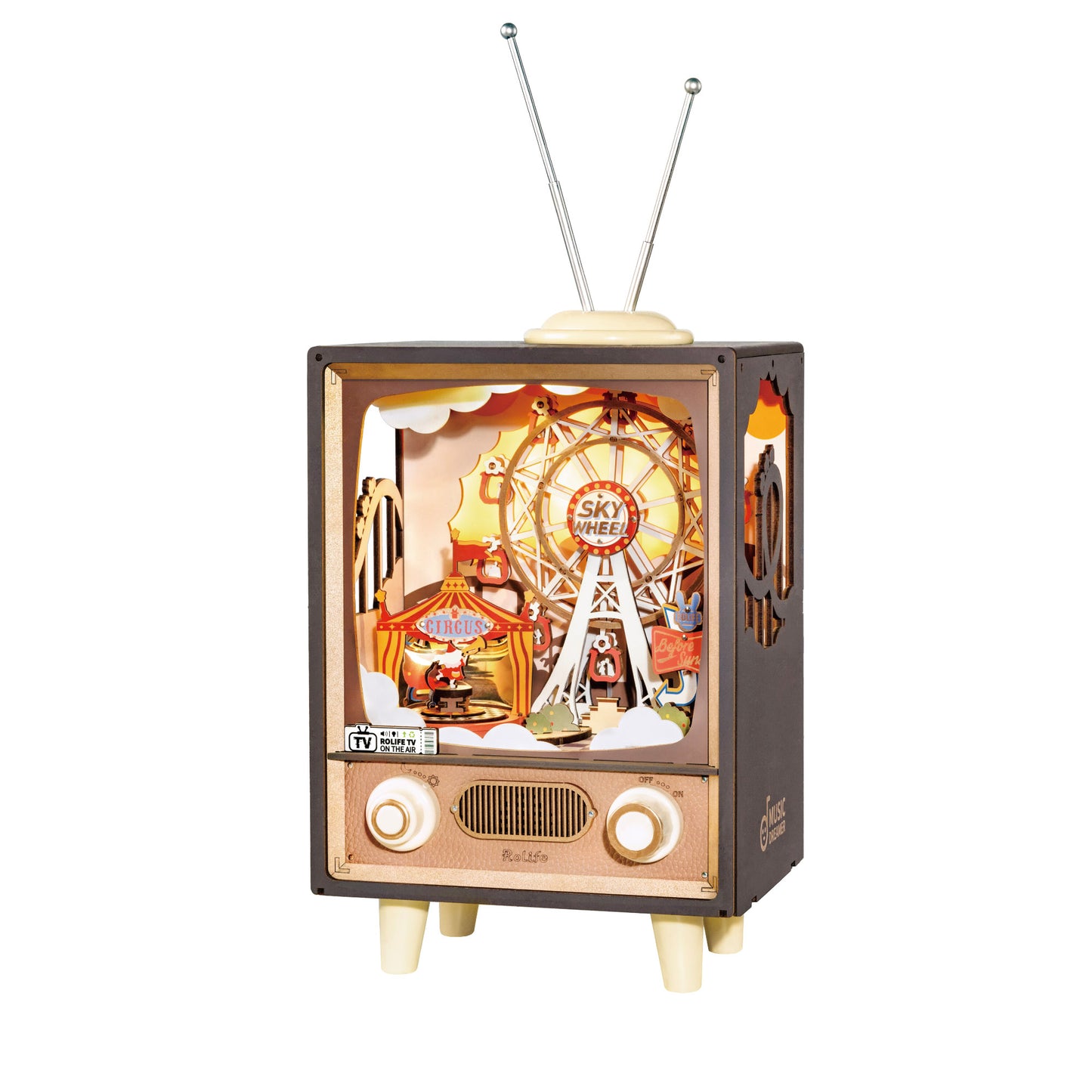 Memories in the sunset - Circus Puzzle MUXIC BOX