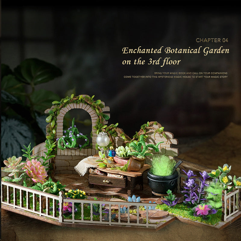 The Magic Mansion - Book Nook CIRCUS - Miniature World: Advanced Level