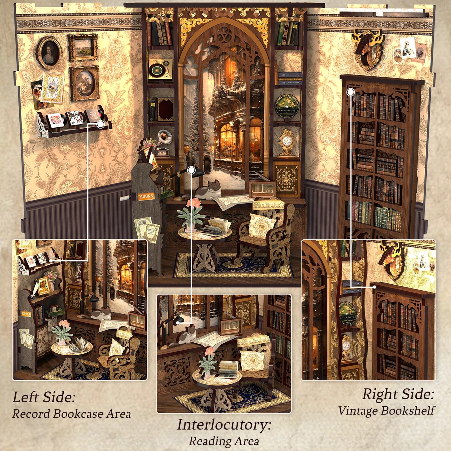 Magic Laboratory - Book nook: ADVANCED level