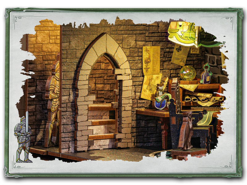 Magic Laboratory - Book nook: ADVANCED level
