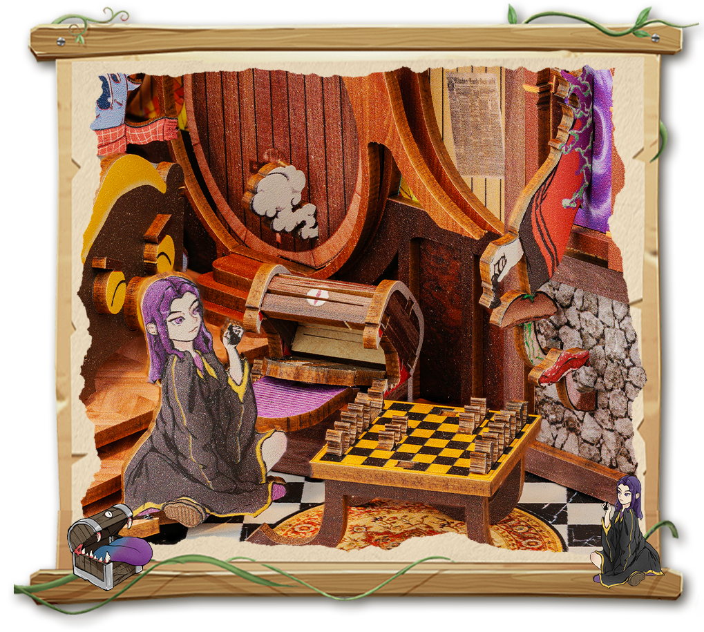 Magic Laboratory - Book nook: ADVANCED level