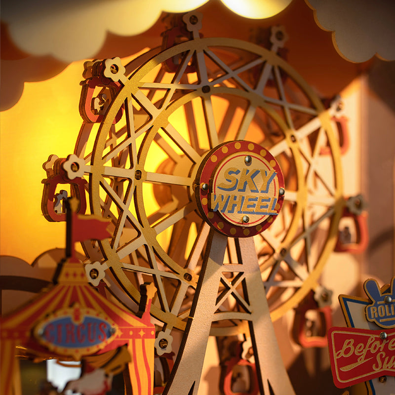 Memories in the sunset - Circus Puzzle MUXIC BOX