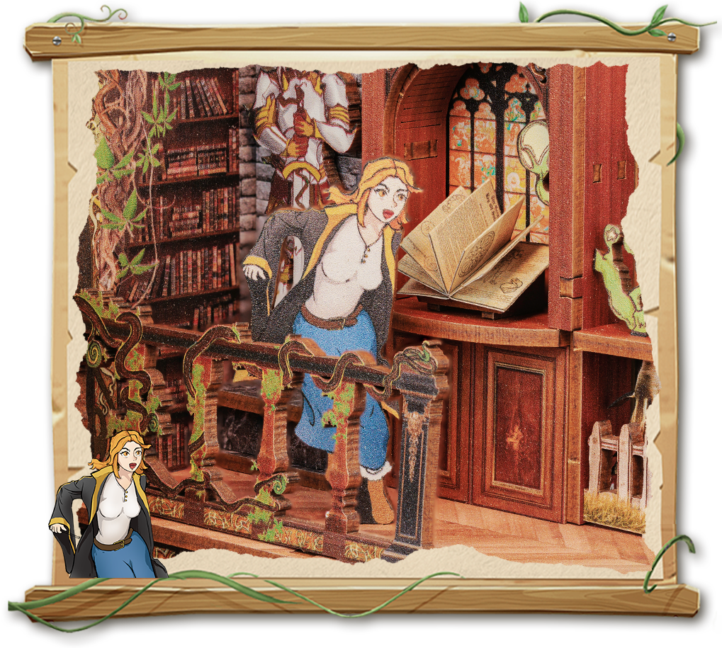 Magic Laboratory - Book nook: ADVANCED level