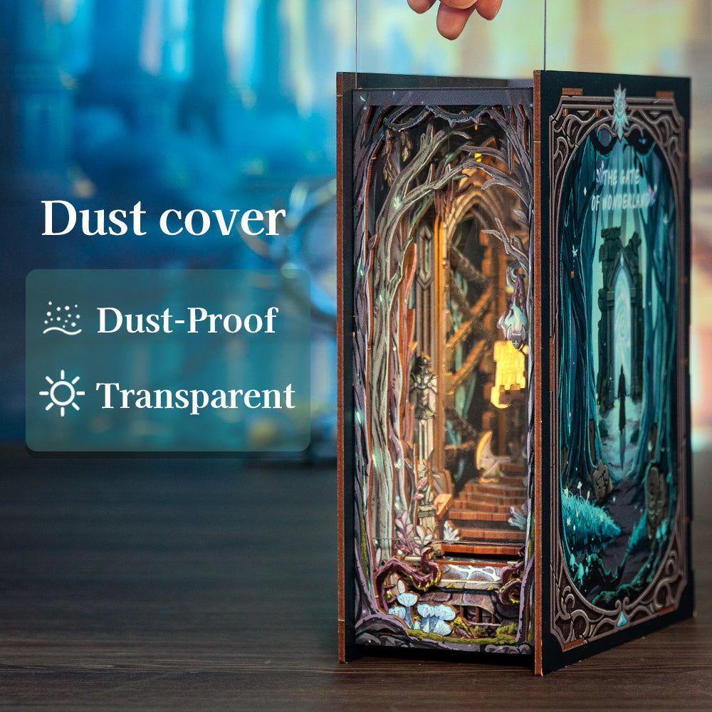 Book Nook: The Magic Door - CIRCUS Wooden 3D Miniature - HP Puzzle / DIY Magic World Puzzle