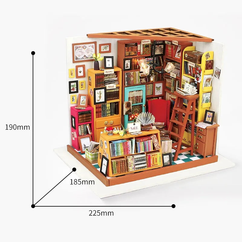 Sam's Bookstore - CIRCUS DIY Kit - Miniature World