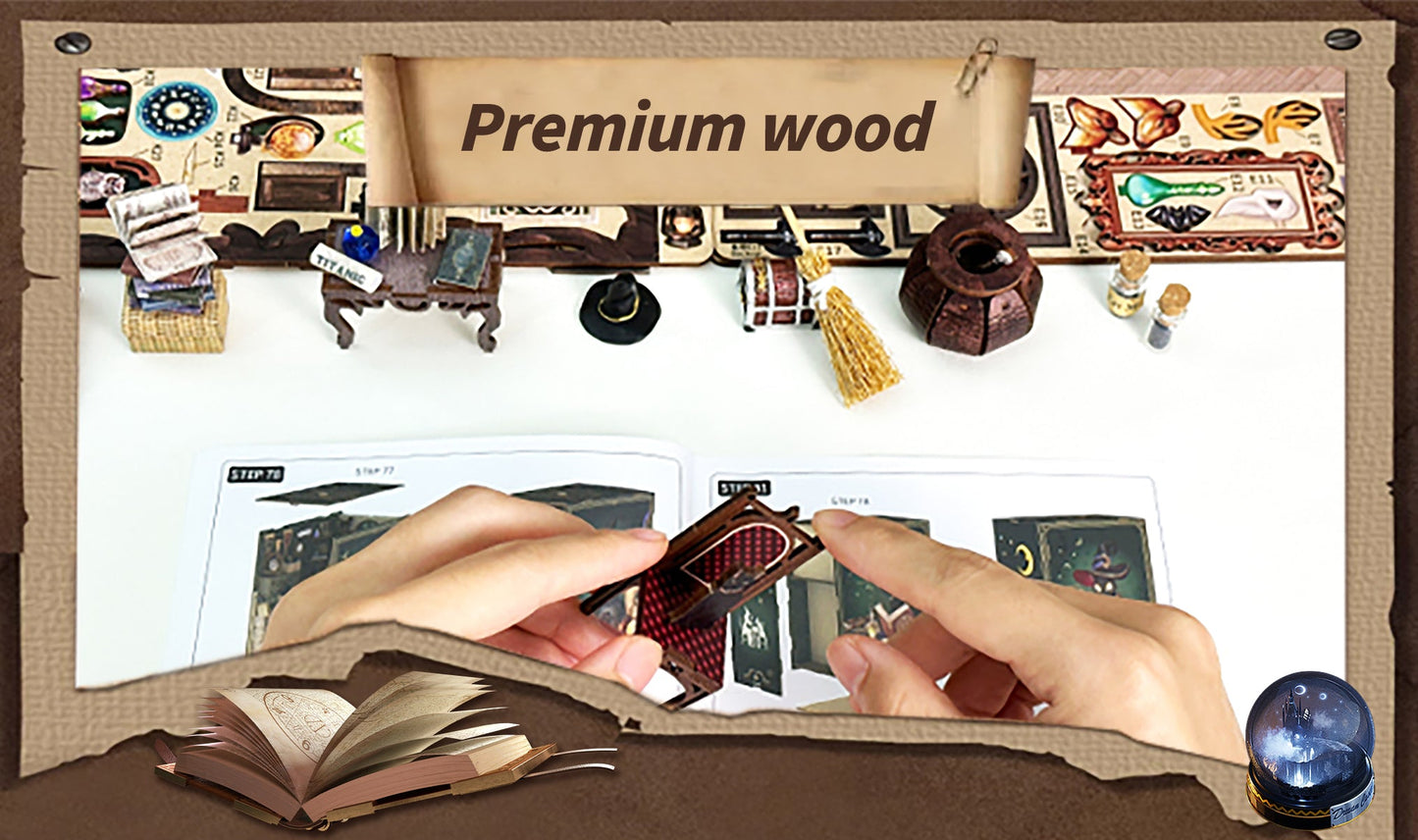 Magical Laboratory - Book Nook