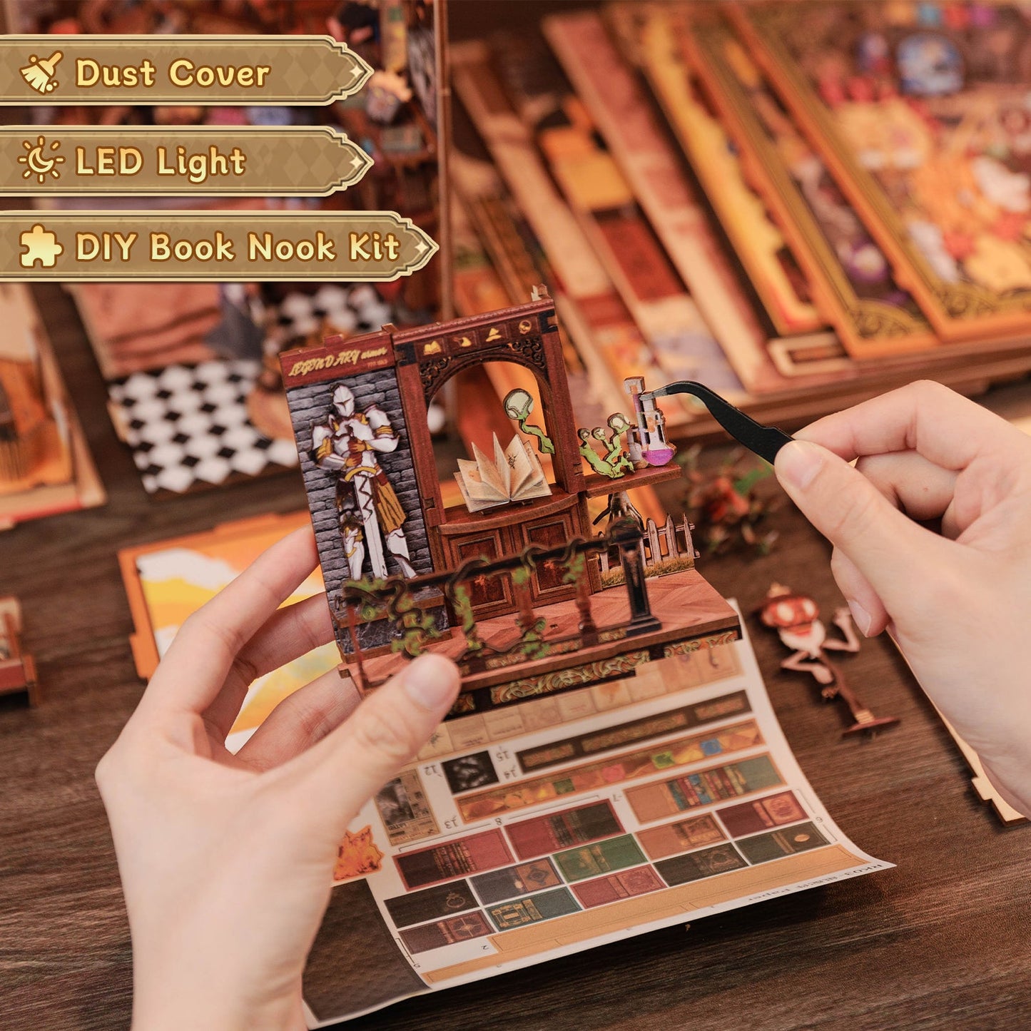 Magic Laboratory - Book nook: ADVANCED level