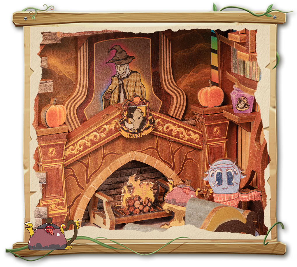 Magic Laboratory - Book nook: ADVANCED level