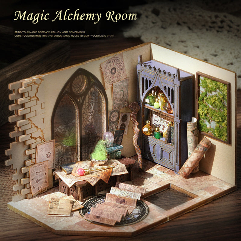 The Magic Mansion - Book Nook CIRCUS - Miniature World: Advanced Level