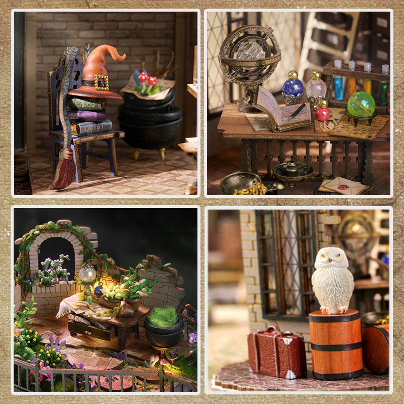 The Magic Mansion - Book Nook CIRCUS - Miniature World: Advanced Level