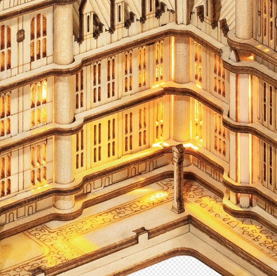 Eiffel Tower - Circus Wooden Puzzle - 3D PUZZLE