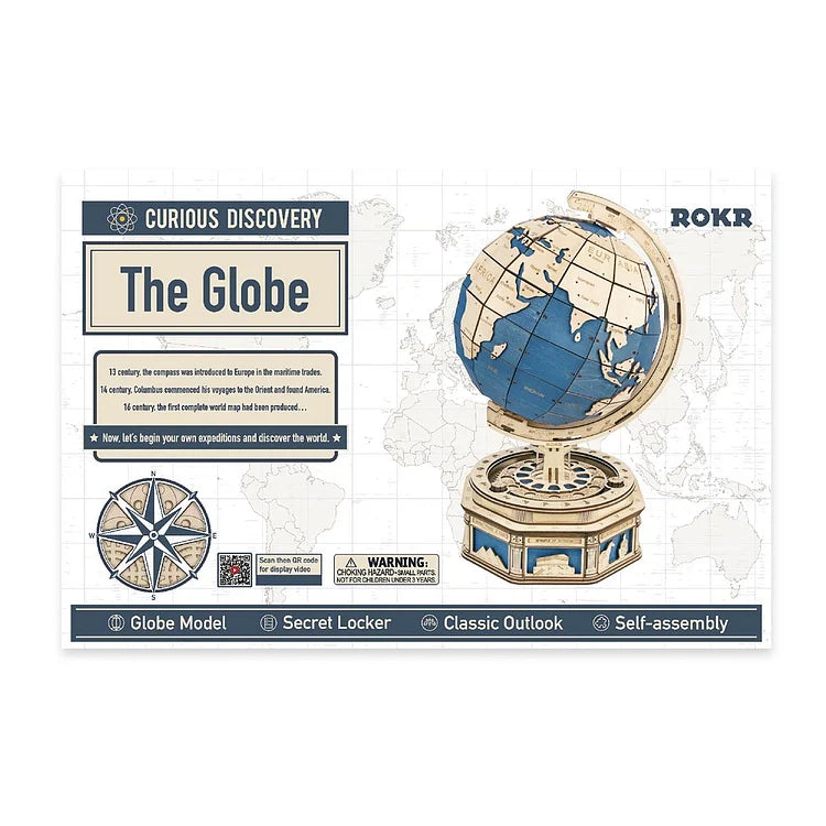 Geography Globe - Circus Puzzle 3D PUZZLE