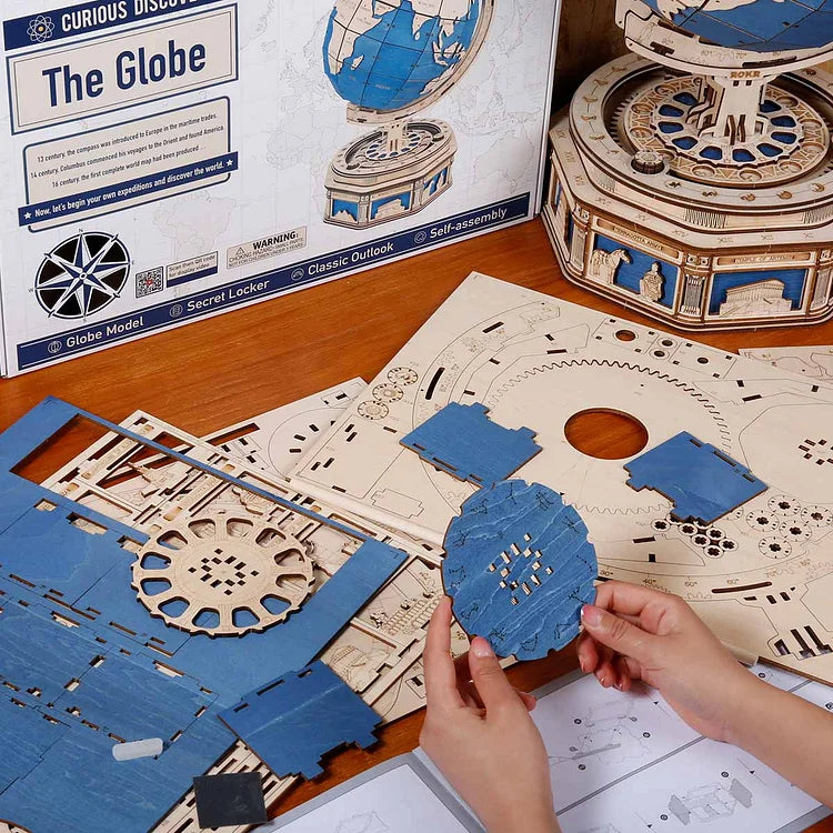 Geography Globe - Circus Puzzle 3D PUZZLE