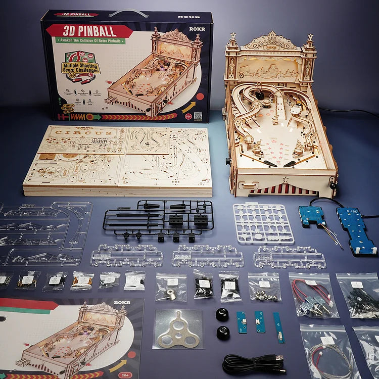 Pinball Machine - Circus Puzzle GAME