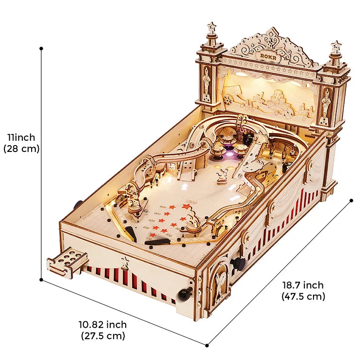 Pinball Machine - Circus Puzzle GAME