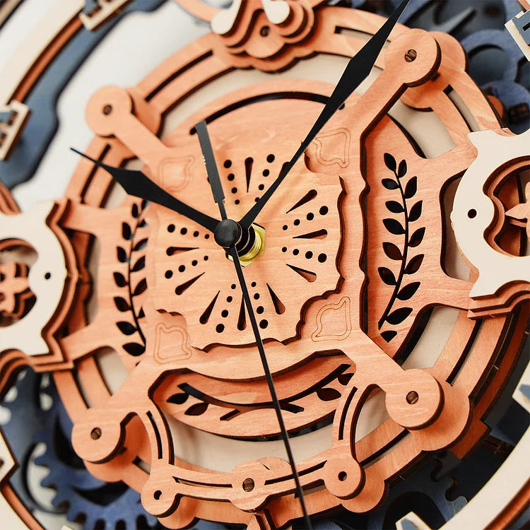 Classic wall clock - Circus Puzzle 3D PUZZLE