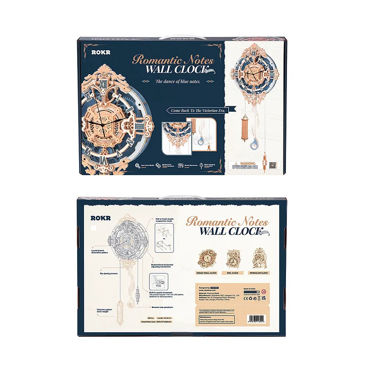 Classic wall clock - Circus Puzzle 3D PUZZLE