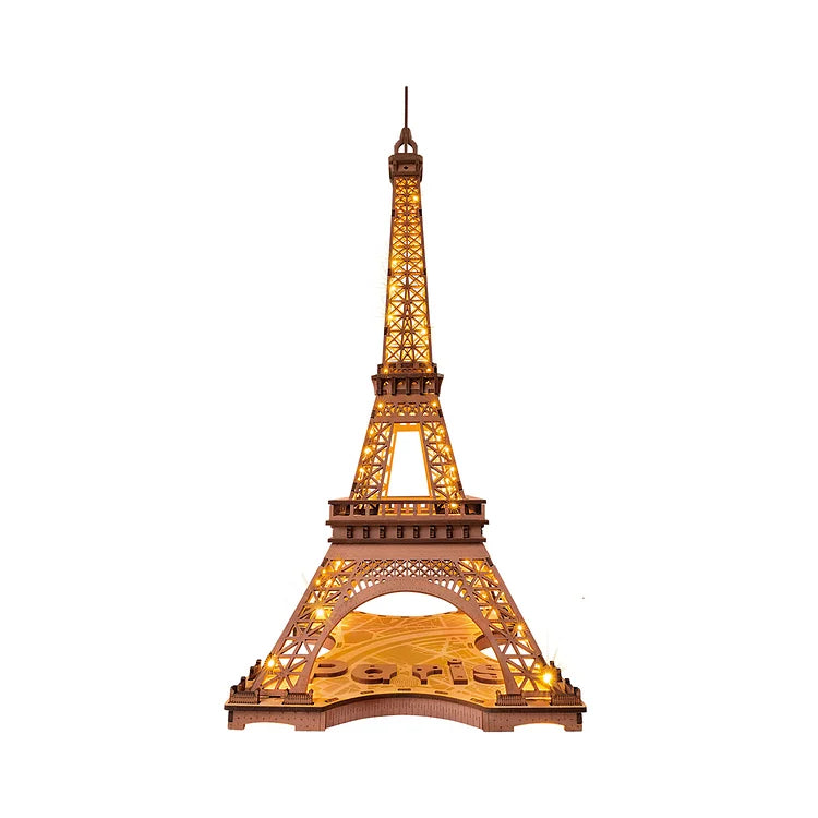 Eiffel Tower - Circus Wooden Puzzle - 3D PUZZLE