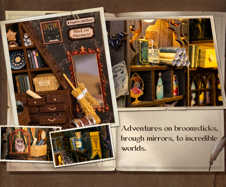 Magical Laboratory - Book Nook