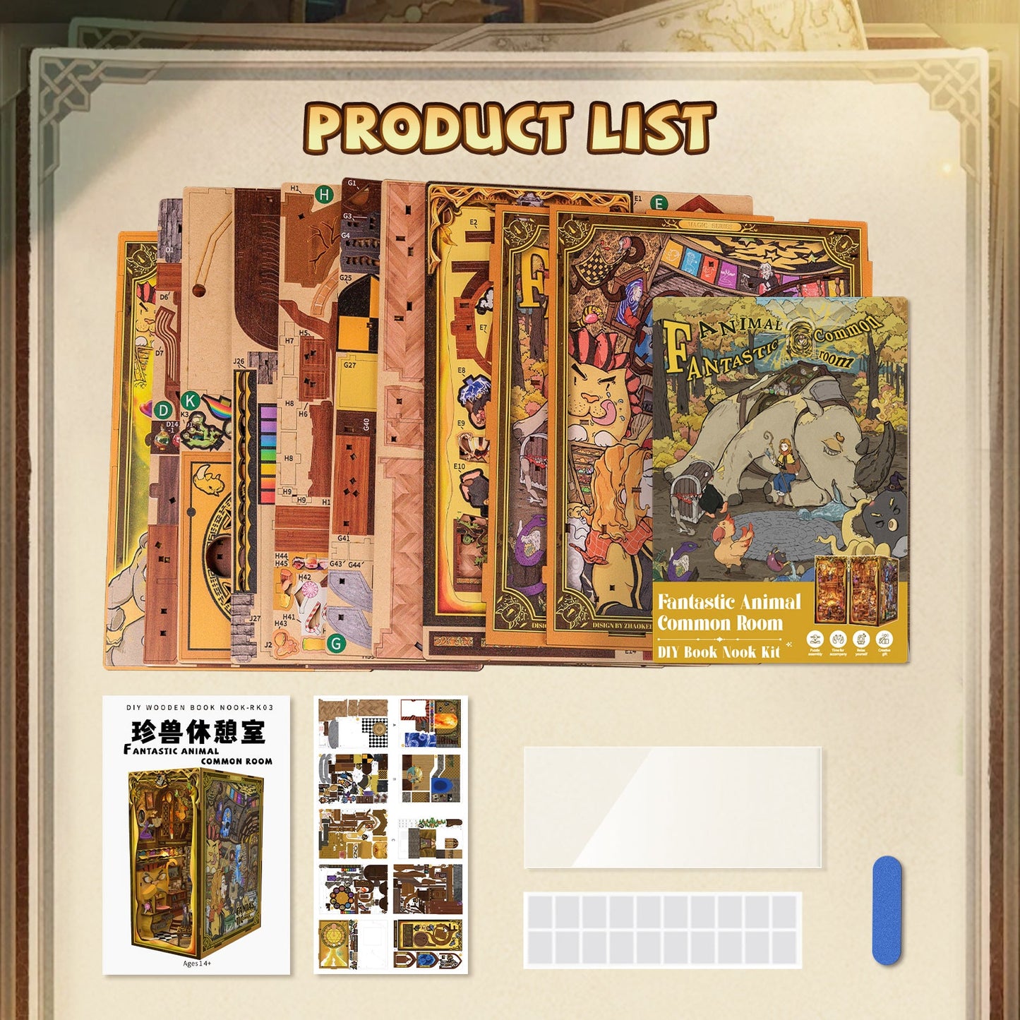 Magic Laboratory - Book nook: ADVANCED level