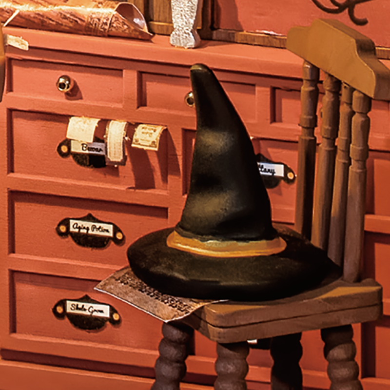 Magic Shop - Book Nook CIRCUS - Miniature World: Advanced Level