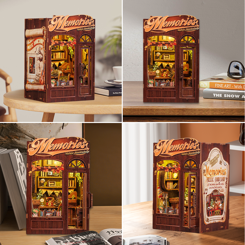 Librería de un músico  - Book nook XL