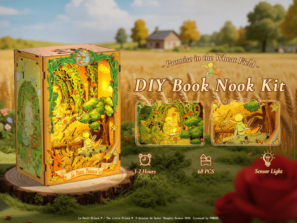 El Principito: La pradera - Book nook XL