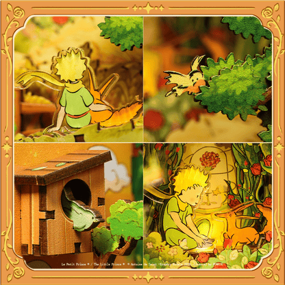 El Principito: La pradera - Book nook XL
