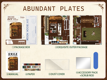 Librería de un músico  - Book nook XL