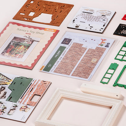 Salón de Navidad - Cuadro Puzzle 3D DIY