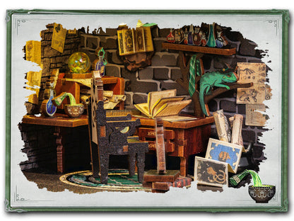 Sala común de Slytherin  - Book nook: nivel AVANZADO