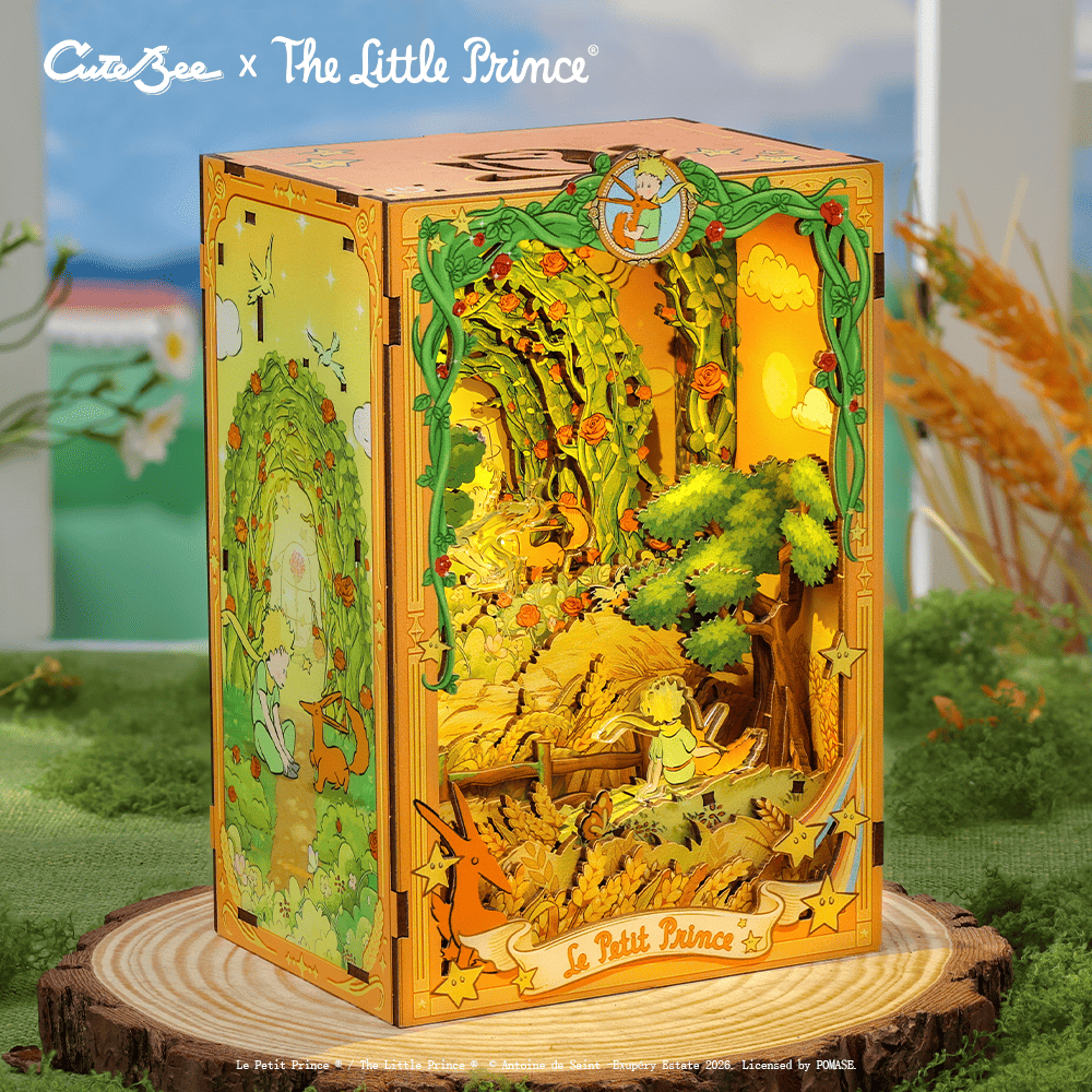 El Principito: La pradera - Book nook XL