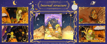 El Principito: El planeta y la rosa - Book nook XL