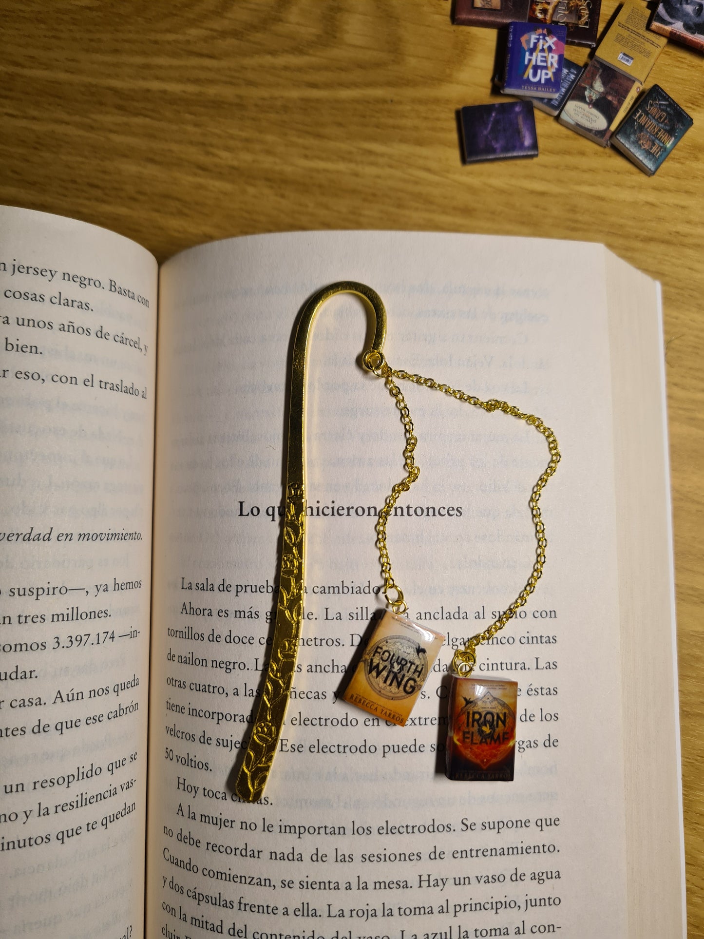 Marcapáginas Mini Libro Personalizado - Hecho a Mano - Joyería artesanal Circus Boutique