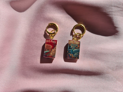 Pendientes de libros (personalizados) - Joyería artesanal a medida - Colección BookLovers: Circus Jelwery Boutique