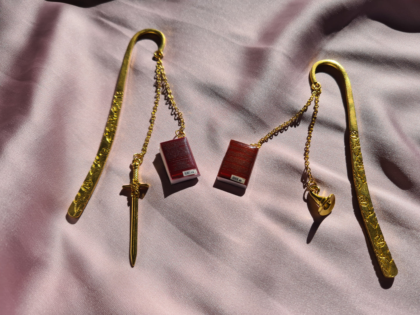 Book Earrings (Personalized) - Custom Handmade Jewelry - BookLovers Collection: Circus X Blay