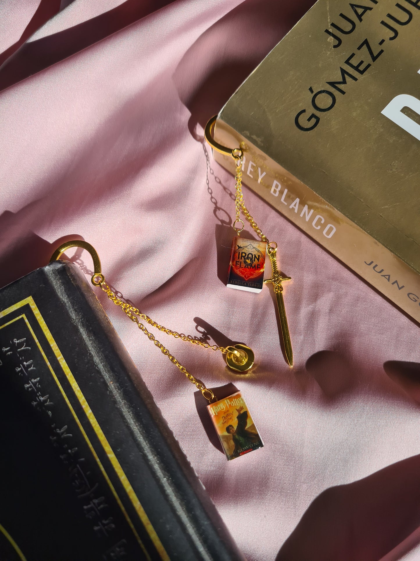 Book Earrings (Personalized) - Custom Handmade Jewelry - BookLovers Collection: Circus X Blay