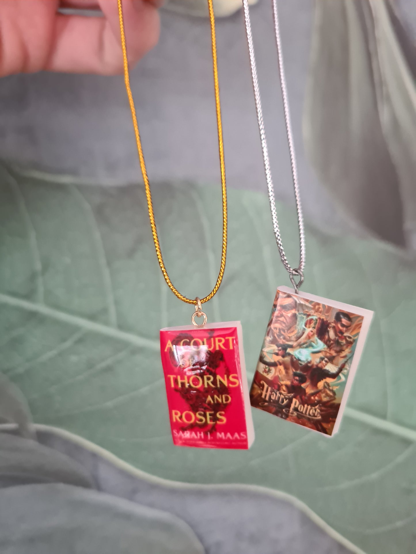 Book Earrings (Personalized) - Custom Handmade Jewelry - BookLovers Collection: Circus X Blay