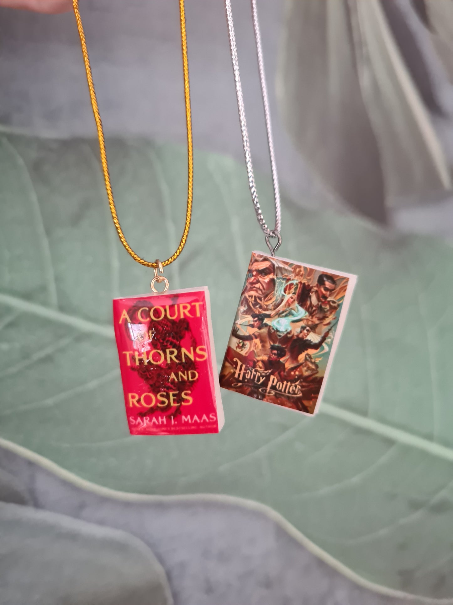 Book Earrings (Personalized) - Custom Handmade Jewelry - BookLovers Collection: Circus X Blay