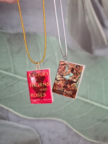Book Earrings (Personalized) - Custom Handmade Jewelry - BookLovers Collection: Circus X Blay