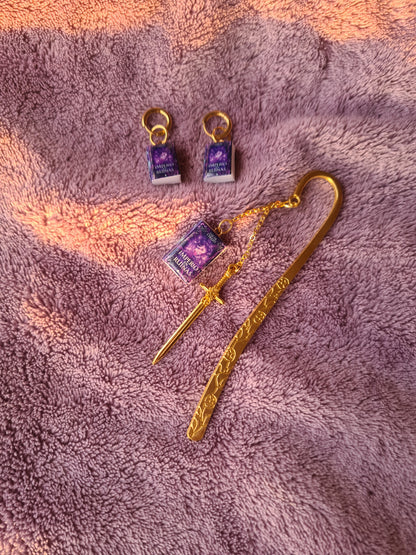 Marcapáginas Charm + Mini Libro (personalizado)