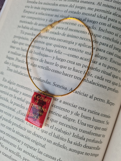 Book Earrings (Personalized) - Custom Handmade Jewelry - BookLovers Collection: Circus X Blay