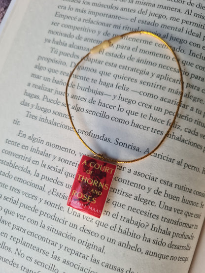 Book Earrings (Personalized) - Custom Handmade Jewelry - BookLovers Collection: Circus X Blay
