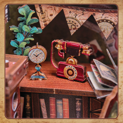 Librería de un músico  - Book nook XL