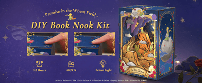 El Principito: El planeta y la rosa - Book nook XL