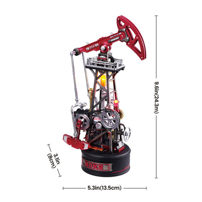 Extractor de petróleo y Faro industrial 3D Mecánica - Circus