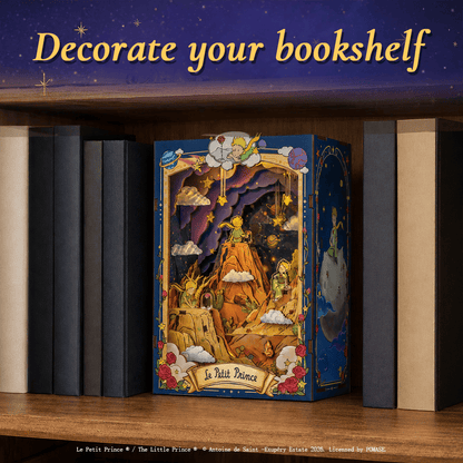 El Principito: El planeta y la rosa - Book nook XL